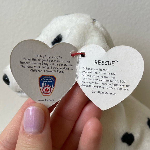 Vintage TY Vintage Beanie Baby “Rescue” - Picture 2 of 7
